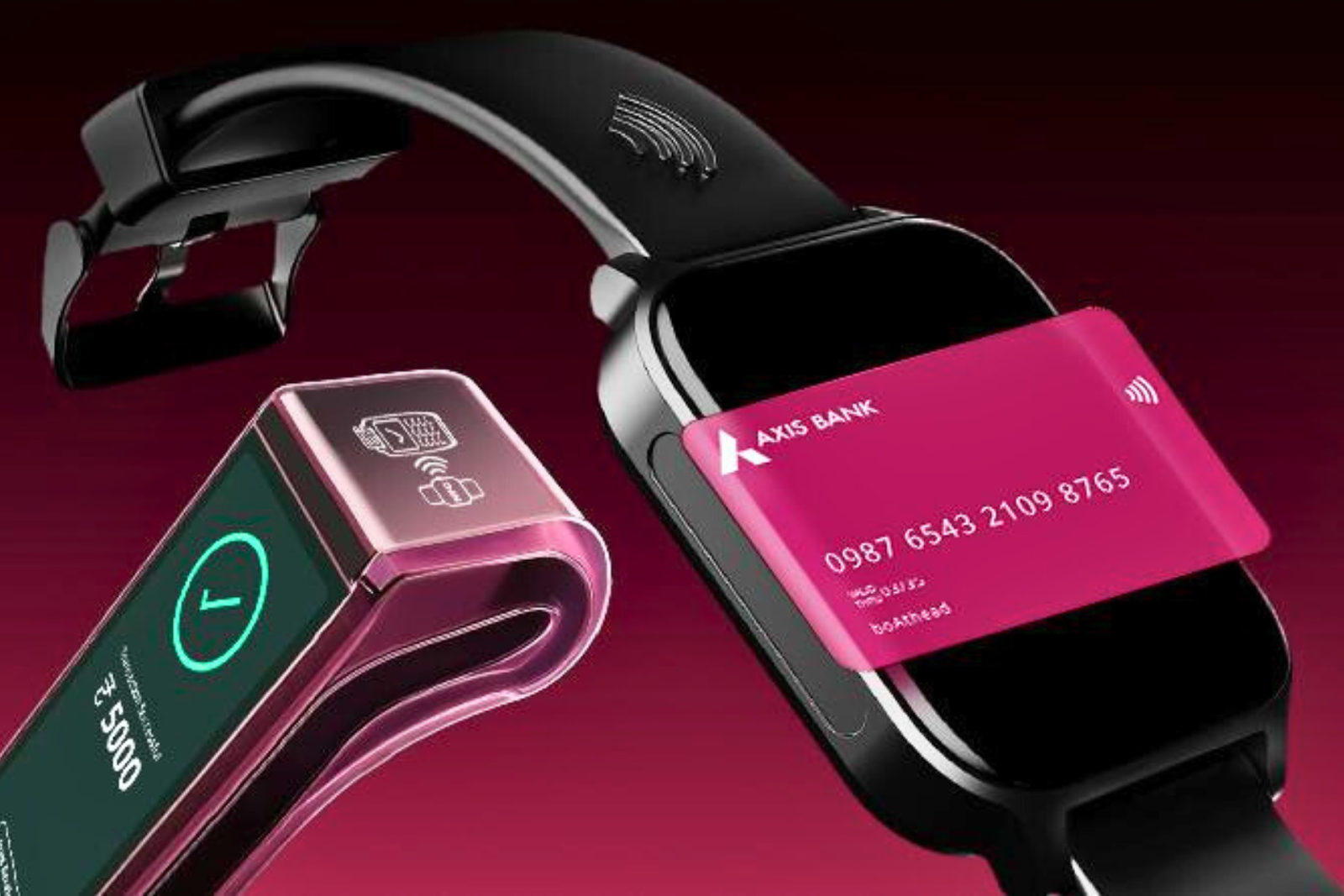 Axis Bank, boAt & Mastercard Launch Smartwatch That Lets You Pay with a Tap—No Wallet Needed