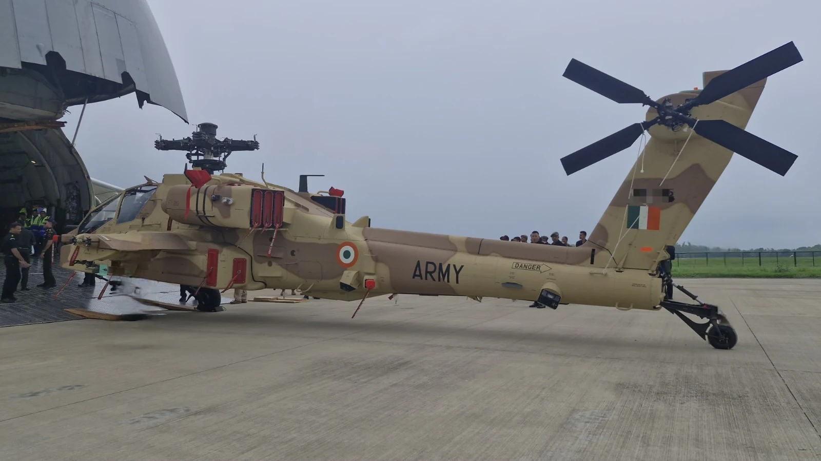 Indian Army Inducts First Batch of AH-64E Apache Helicopters
