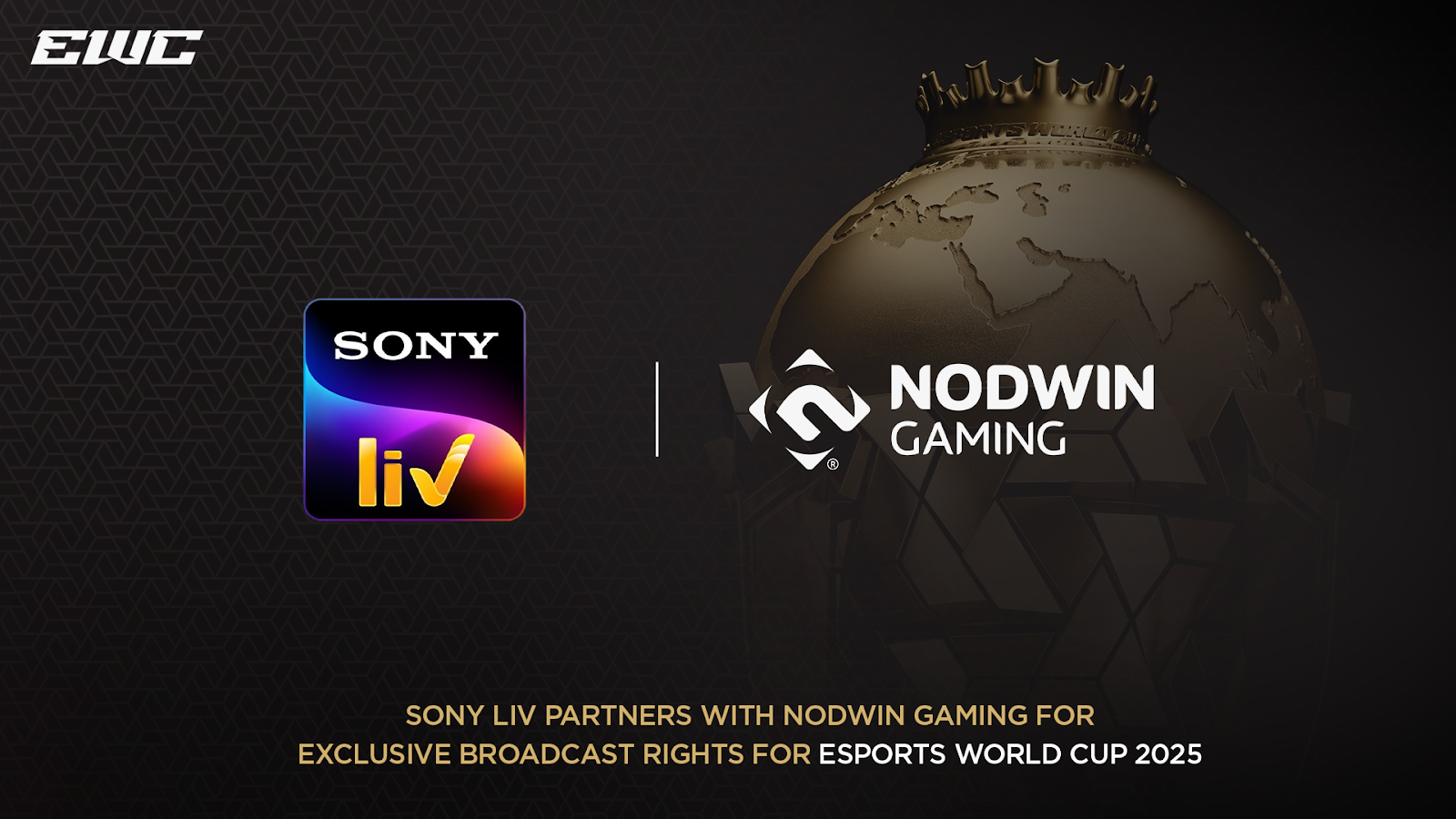 Sony LIV Secures Hindi & English Rights for Esports World Cup 2025 via NODWIN Gaming