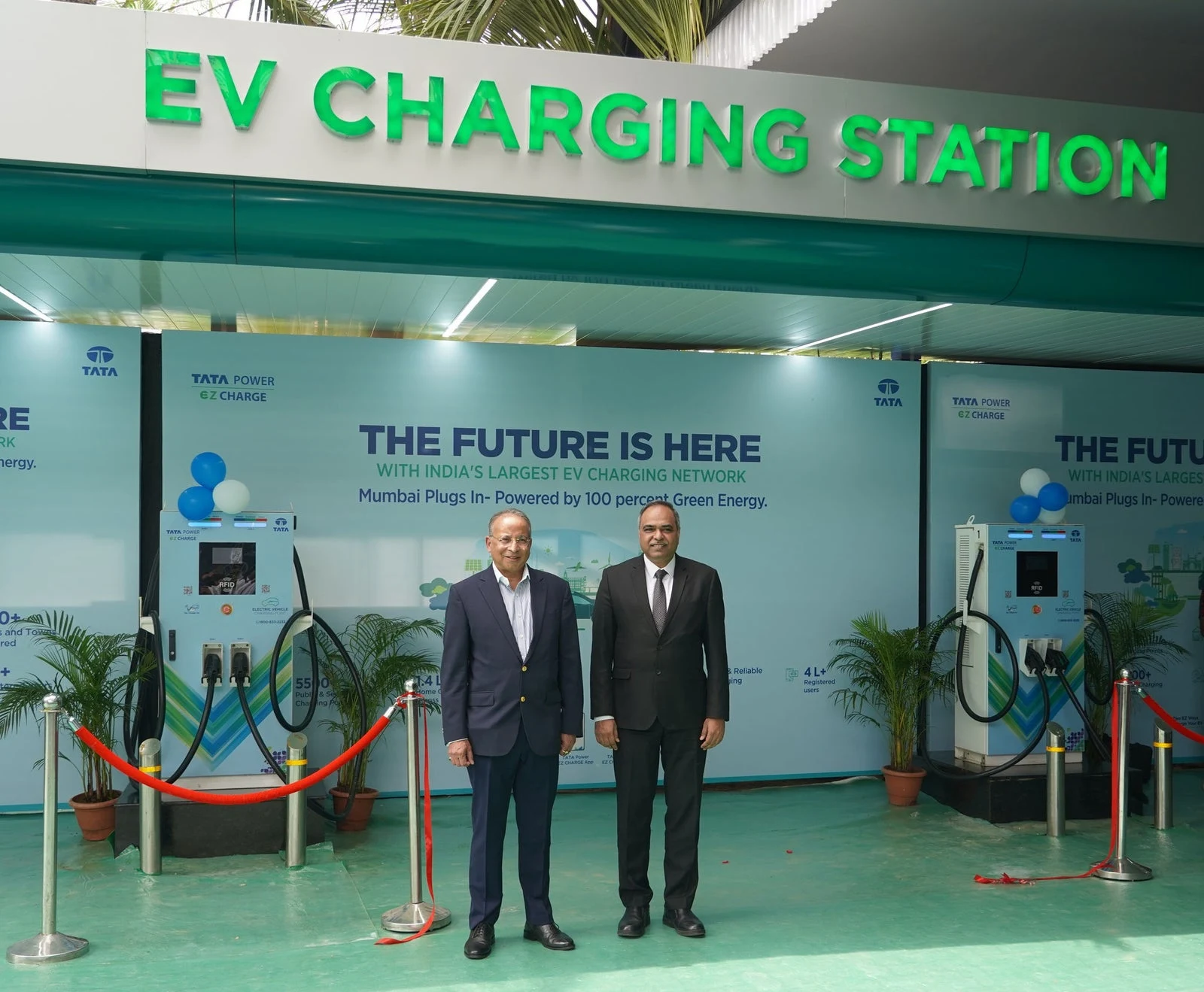 Mumbai Gets a MegaCharge! Tata Power & Tata.ev Launch City’s Largest EV Hub
