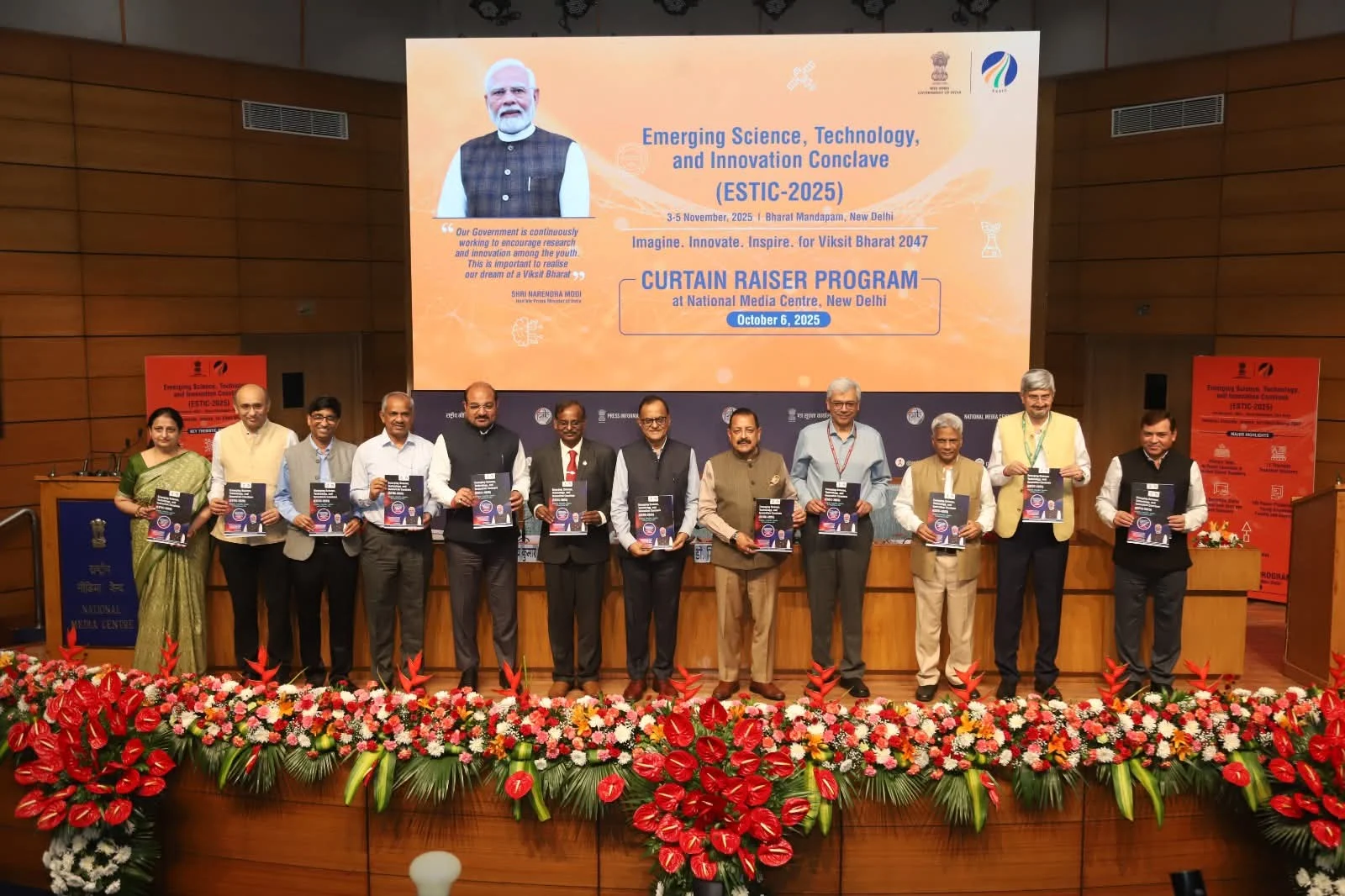 India’s Flagship Sci. & Tech Conclave ESTIC-2025 to Chart Roadmap for Atmanirbhar and Viksit Bharat