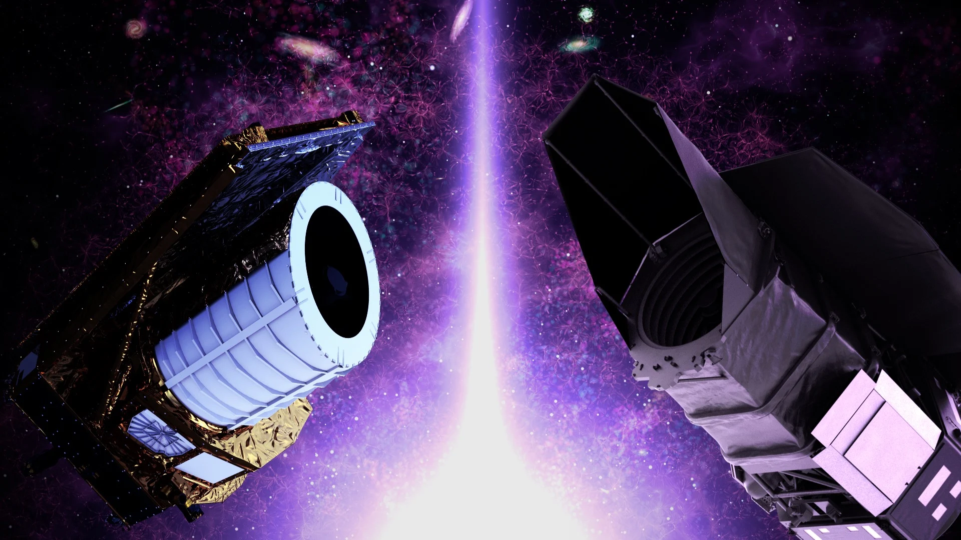 Space Telescopes of NASA and ESA To Jointly Investigate Why Universe Expansion is Speeding Up