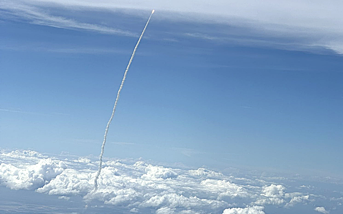 Chandrayaan-3: Passenger Aboard Flight Captures Mesmerising Video of The Launch