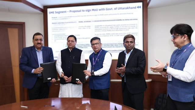 National Stock Exchange and Uttarakhand Govt Sign MoU To Enable The State's SMEs Raise Funds via IPOs