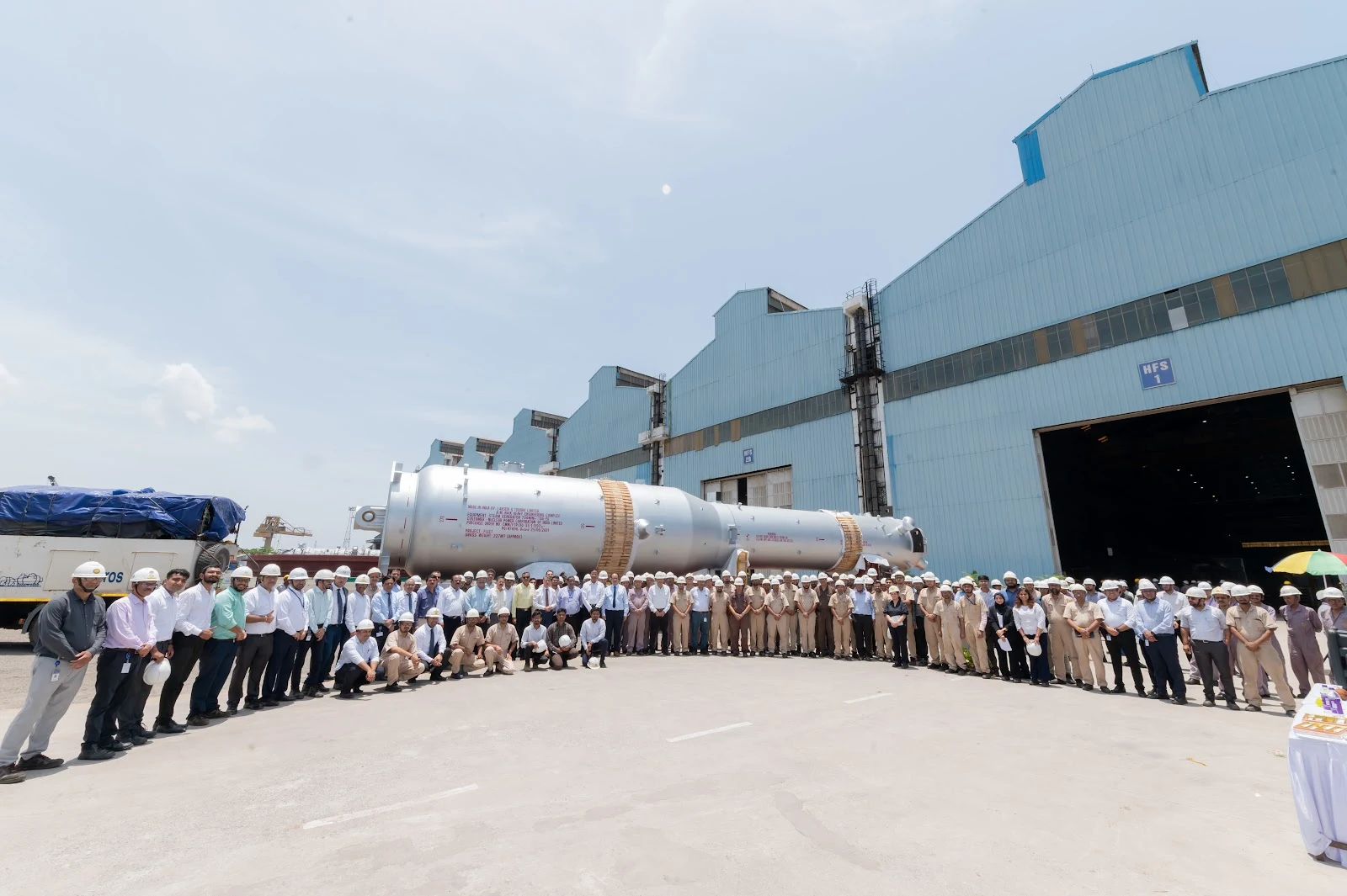 L&T Ships First Steam Generator for Haryana Nuclear Power Plant Ahead of Schedule